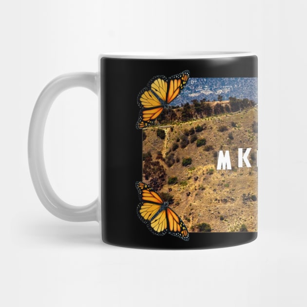 MKULTRA - Hollywood Sign - Monarch Butterflies by RainingSpiders